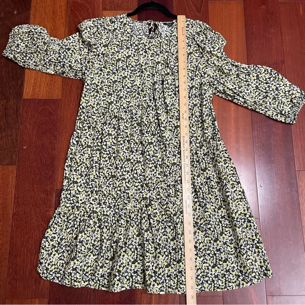 Rails Mini Dress in Olive Green Floral Print